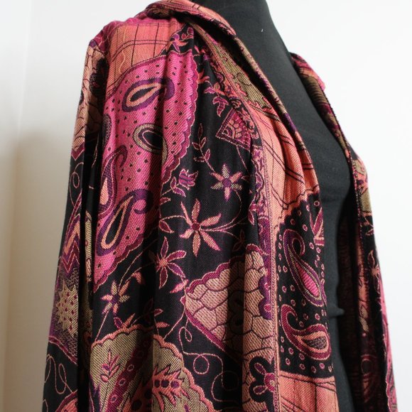 Printed Pashmina Jacket - One of a Kind - NWT - Picture 8 of 15